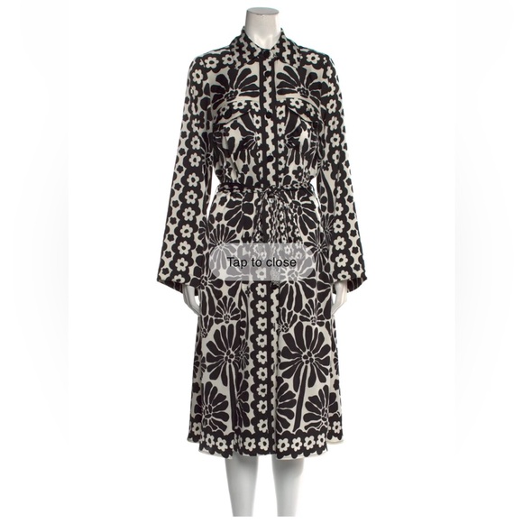 House of Harlow 1960 Printed Midi Length Dress - Picture 2 of 4
